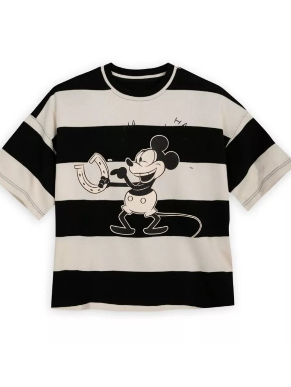 Disney Oversized Mickey Mouse Plane Crazy Tee
